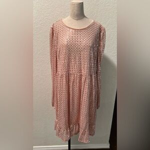 Rose Gold Sequin Dress